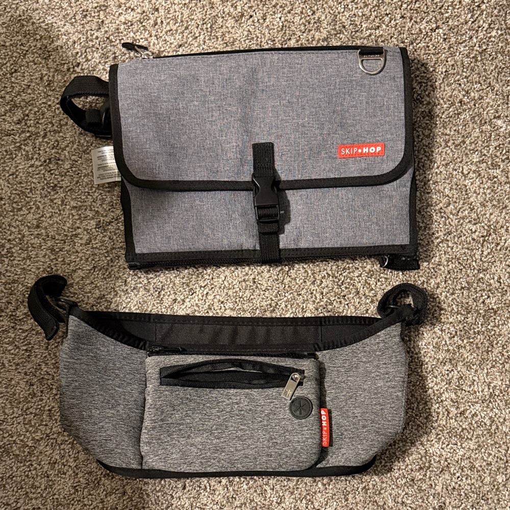 Skip Hop stroller organizer and travel changing pad